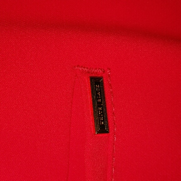 WHBM Red Taper Ankle Pants - Picture 4 of 4